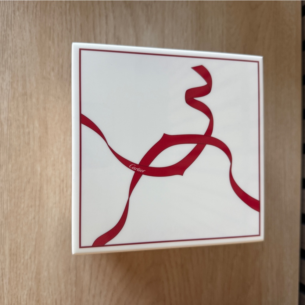 Cartier Ribbon Jewelry Box - Picture 4 of 4